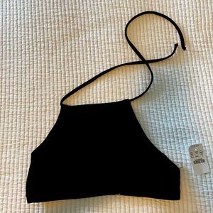 NWT J. crew halter swim top